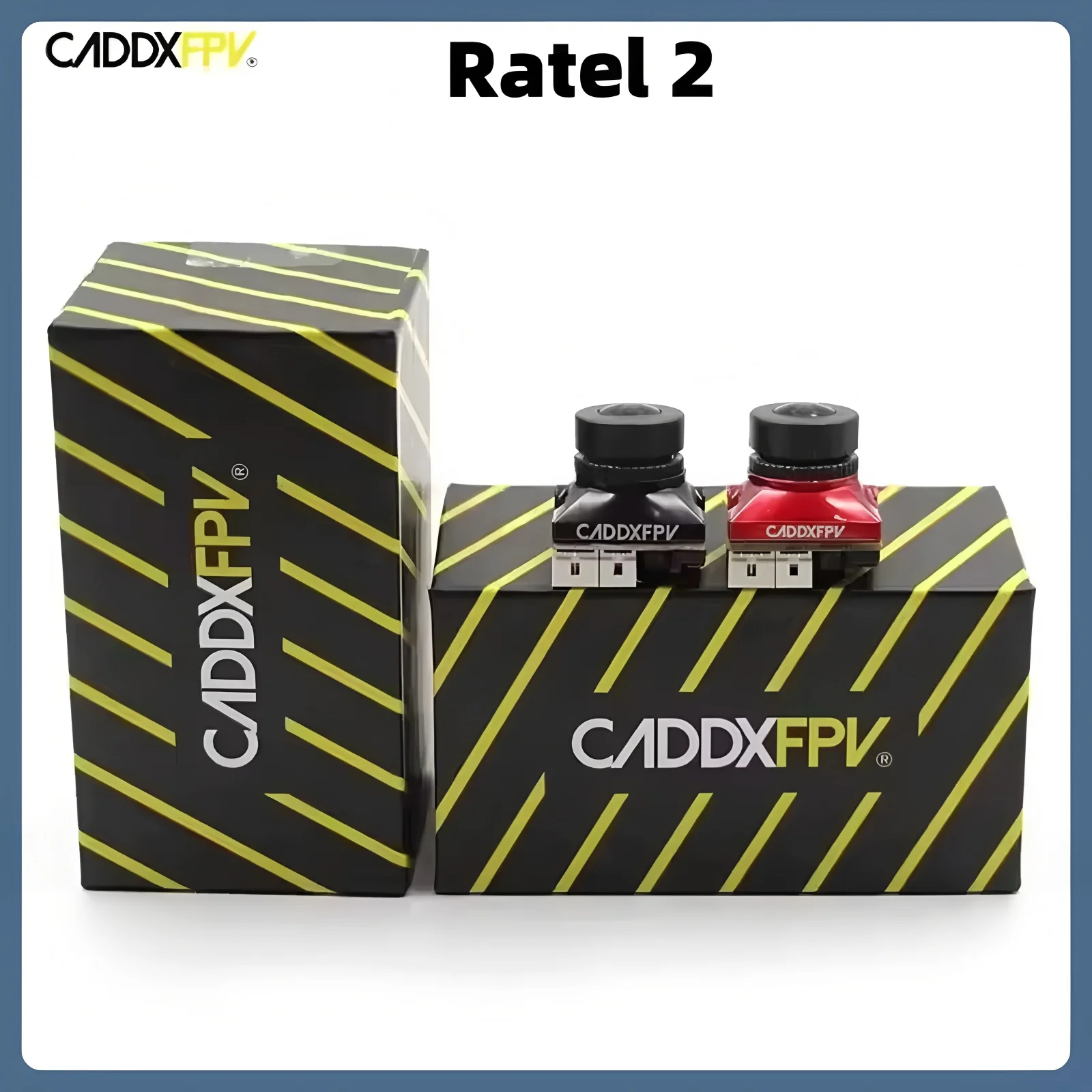 Caddx Ratel 2 V2 FPV Camera Ratel2 2.1mm Lens 16:9/4:3 NTSC/PAL Switchable 19*19mm Super WDR for FPV Racing Drone RC Model