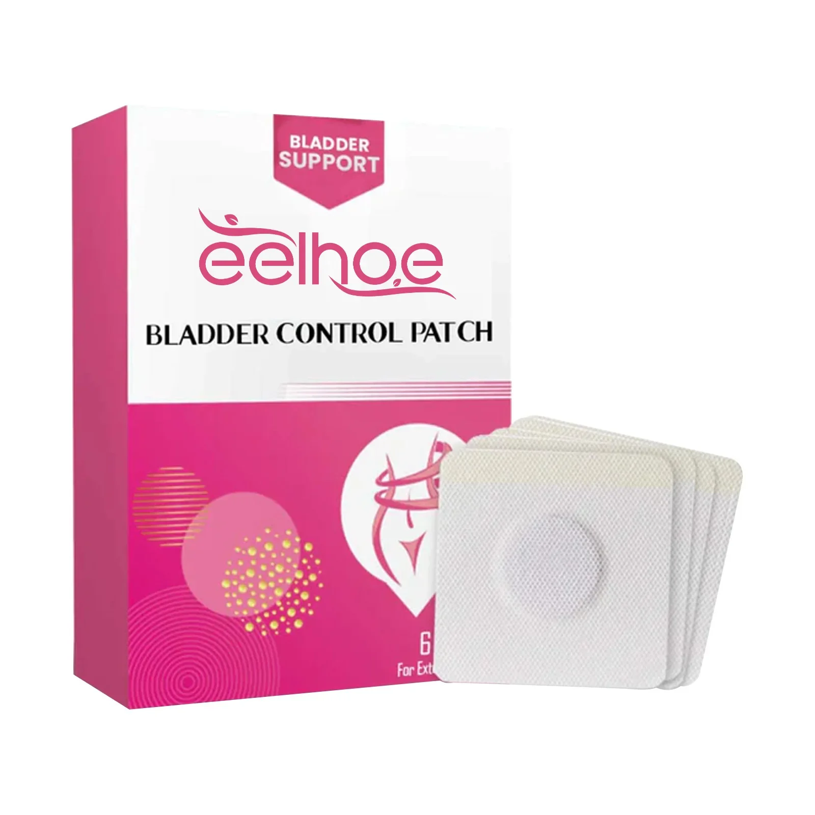 EELHOE Urine Leakage Patch for Women Treat Urinary Incontinence Stop Frequent Urination Postpartum Repair Bladder Control Patch