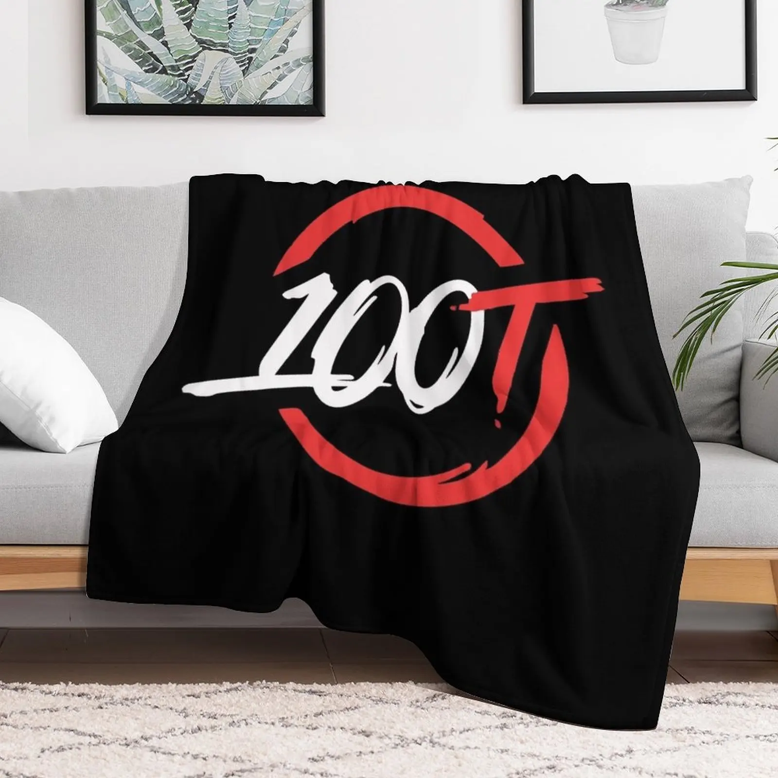 100 Thieves Throw Blanket Long Lasting Soft Plush Blanket for Daily Use