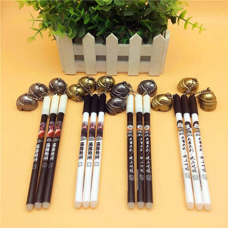 

36 шт., волшебная легко протираемая нейтральная ручка, сетка, красный шлем, подвеска, стираемая ручка, студенческие канцелярские товары, оптовая продажа