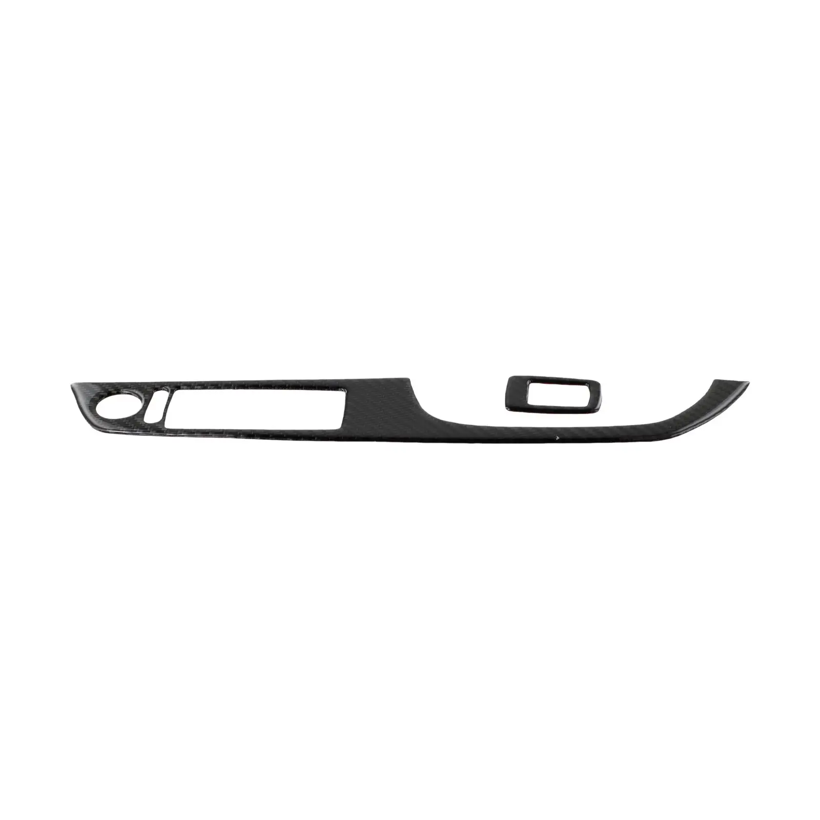 Carbon Fiber Switch Cover Trim Coupe RHD Easy To Use For BMW 3 Series E92 Quality Assurance Waterproof 2Pcs / Set