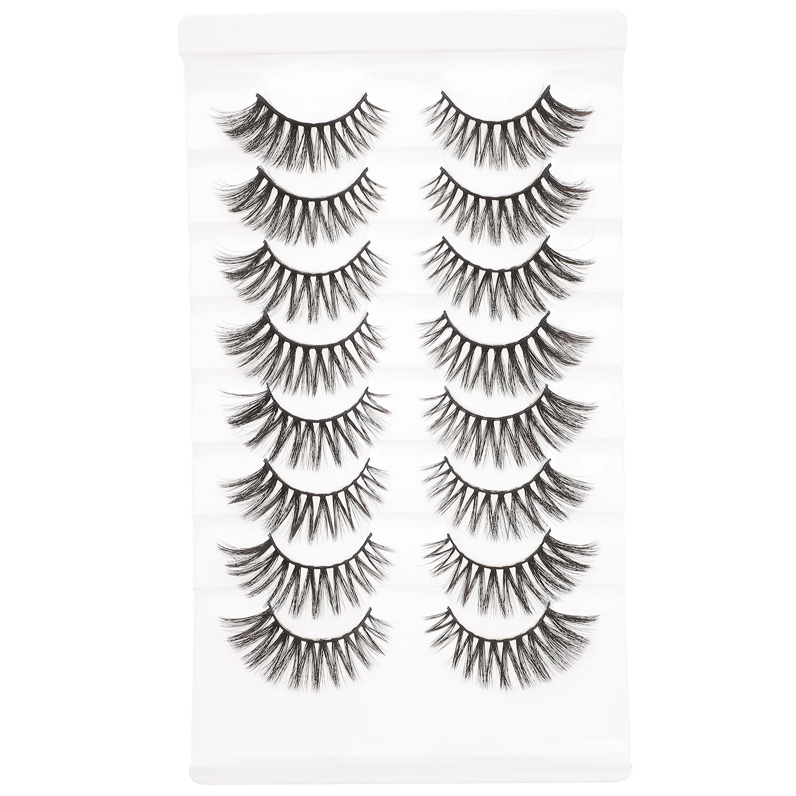

Fake Eyelashes Natural Faux False Women Chemical Fiber Bulk Dense Wedding Photo Night Daily Use
