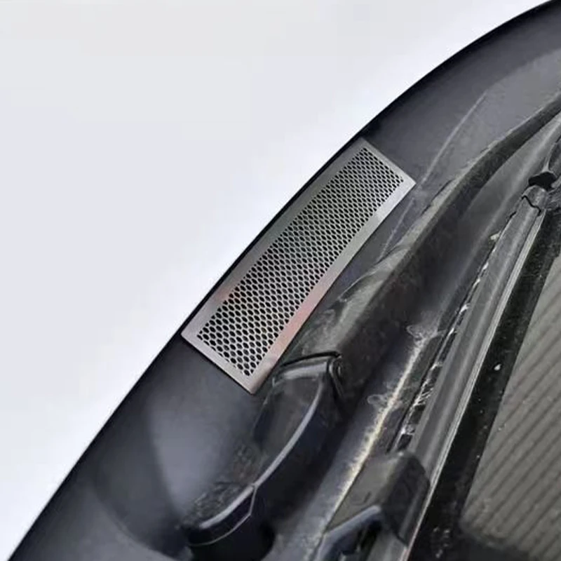 For Toyota Camry XV80 2024 interior Stainless steel Front hood dust cover Engine compartment exit protective cover Insect screen