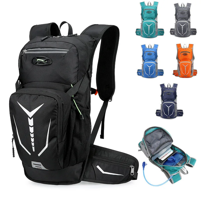 Cycling Bag Outdoor Bicycle Water Bag Backpack Multi functional Sports Backpack Large Capacity Backpack Shoulder Bag for Biking