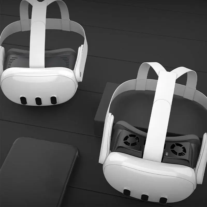 Vr Bril Face Interface Geluidsarme Koelventilator Gezichtskussenhoes Geventileerde Vervanging Gezichtsinterface Vr Accessoires