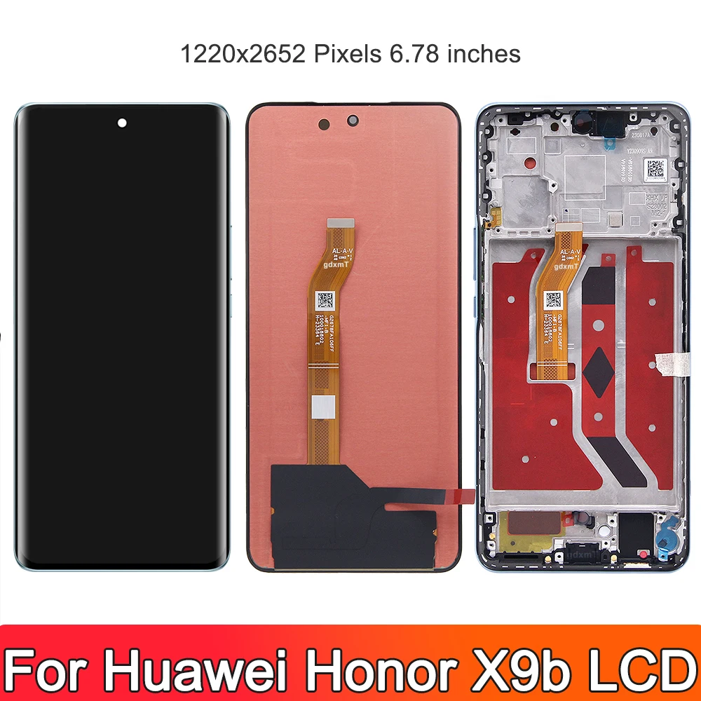 For Honor X9B 6.78\'\'For HUAWEI Honor X9b ALI-NX1 LCD Display Touch Screen Digitizer Assembly Replacement