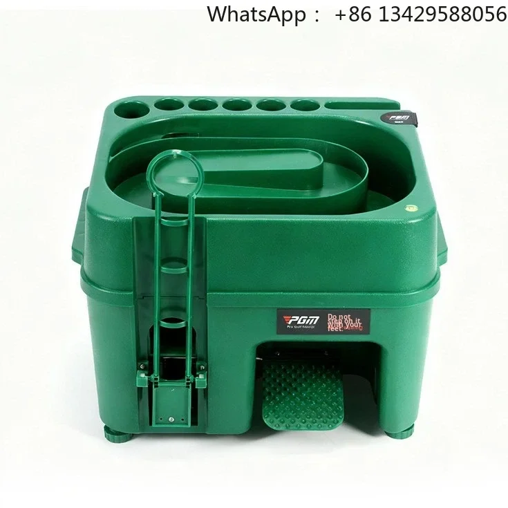 Factory Direct Supply PGM New Model JQ021 Green ABS Ball Launcher Multi-Functional Smooth Ejection No Jamming Club Holder