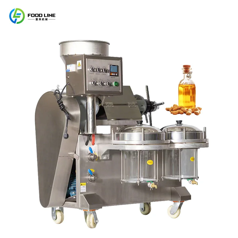 Customized Consistent Quality Sunflower Seed Oil Making Machine Oil Press Machine Rapeseed Oil Press