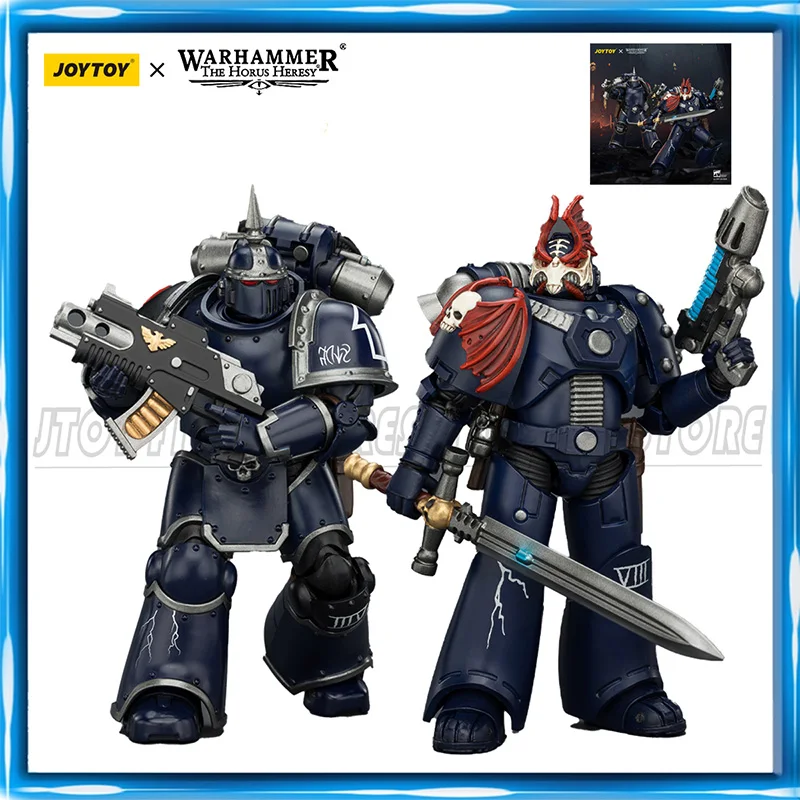 

[IN STOCK] JOYTOY Warhammer 40K 1/18 Action Figure Ultramarines Primaris Lieutenant Argaranthe Anime figures Toys Model