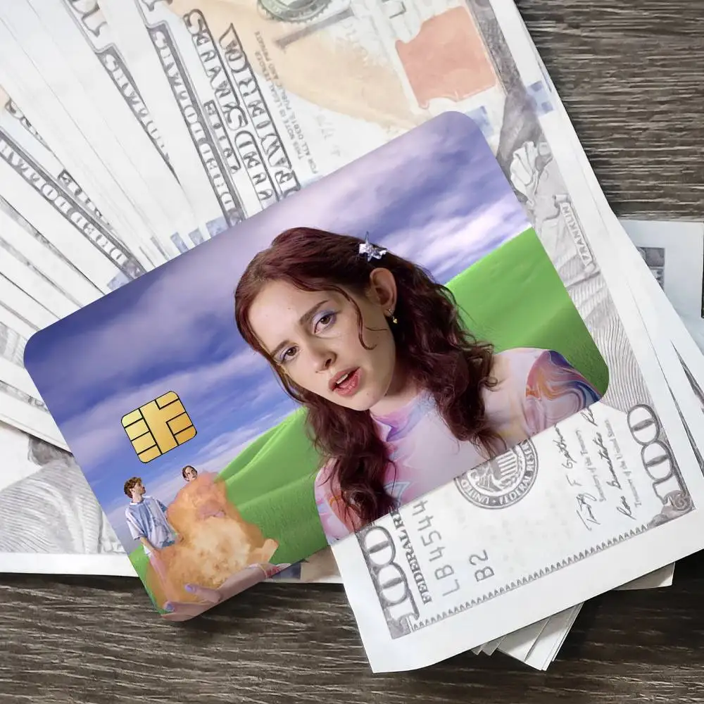 M-Magdalena B-Bay Imaginal القرص المشارك الائتمان الجلد غطاء بطاقة ملصقات 4 قطعة فيلم حافلة تمرير الجبهة الديكور البنك الخصم مقاوم للماء