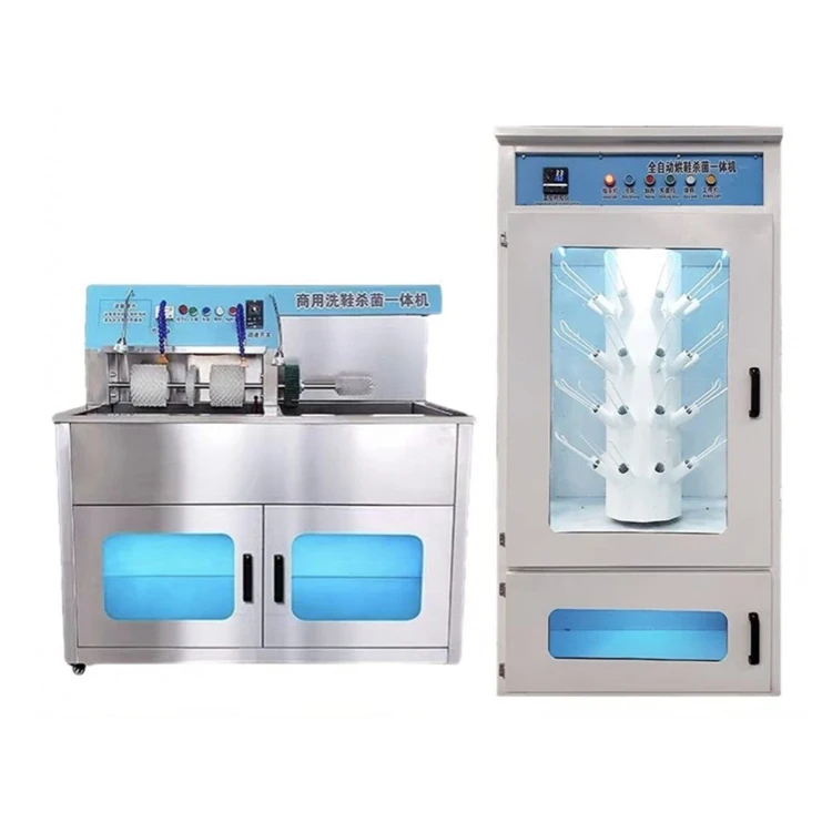 Smart Electric Stainless Steel Fully Automatic Shoe Washing and Drying Machine Multi-functional Sneaker Washer for Laundromat