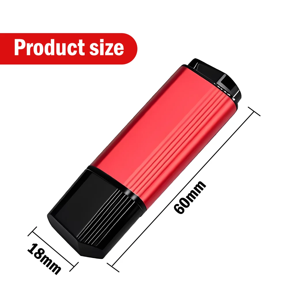 New Creative With Key Chain USB 2.0 Flash Drive 128GB 64GB 32GB 16GB 8GB 4GB 128MB Pendrive Fashion 6 Colors U Stick Gift