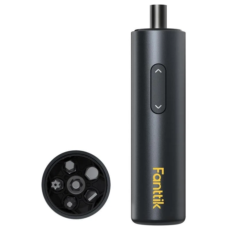 

Fanttik FathersDayGift NEX S1 Capsule Electric Screwdriver 3.7V Cordless with 320 RPM Motor, 5 Pcs Double-Ended Bits