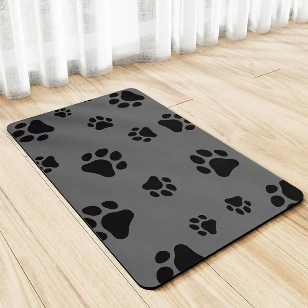 Non-slip Pet Mat for cat Color Pet Food Mat Pet Bowl Drinking Water Pad Dog Feeding Mat