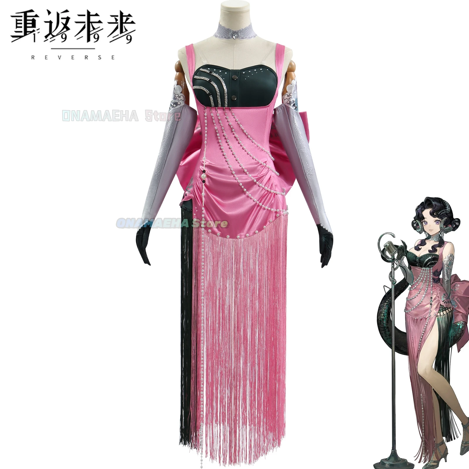 Reverse:1999 Anjo Nala Cosplay Costume Cos Game Anime Party Uniform Hallowen Play Role Clothes Clothing