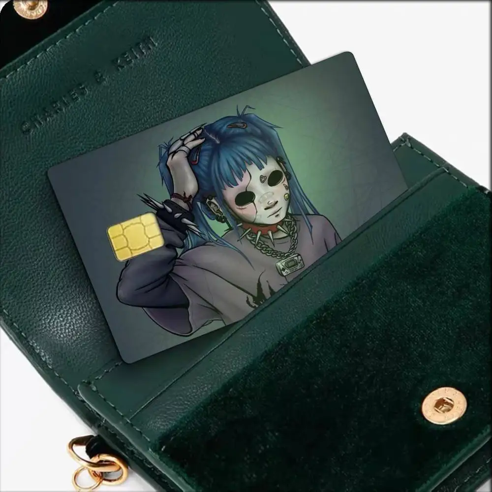 sally face  Waterproof Film Skin Cover Credit Card Stickers Debit Front Bank Bus Pass