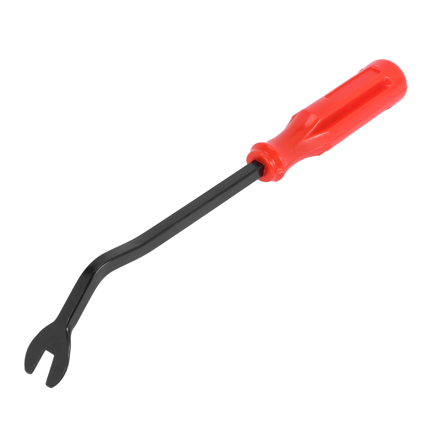 Clip de ajuste Interior de puerta de coche, herramienta removedora de Clip de sujeción de tapicería de Panel, destornillador, extractor de clavos, 6 pulgadas, Rojo
