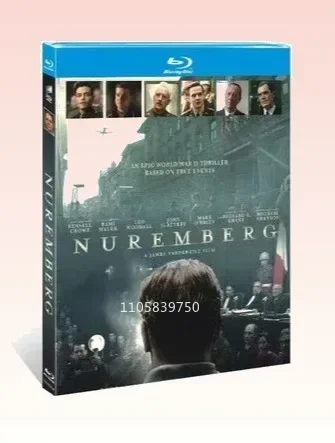 Nuremberg (2025)BD 1-Disc All Region New Sealed Box Set In Stock‎ Blu-ray Disc English pronunciation High Definition BD