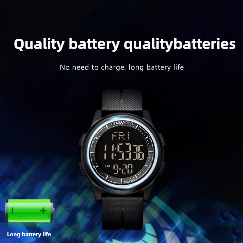 New high-end luxury men's watch outdoor sports student fashion trend multi-function automatic waterproof quartz watch