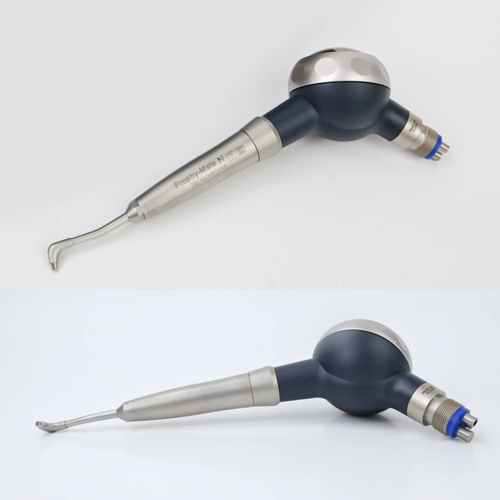 NSK용 항흡입 구강 위생 2홀 4홀 PTL/KV 커플링 포함 Dental Prophy-Mate neo 에어 폴리싱 프로피 제트 핸드피스