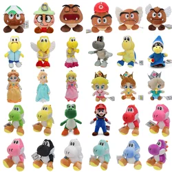 NEW Super Mario Plush Toy Yoshi Doll Koopa Troopa Princess Peach Daisy Rosalina Kamek Goomba Rolla Armad Koops Stuffed Plushie