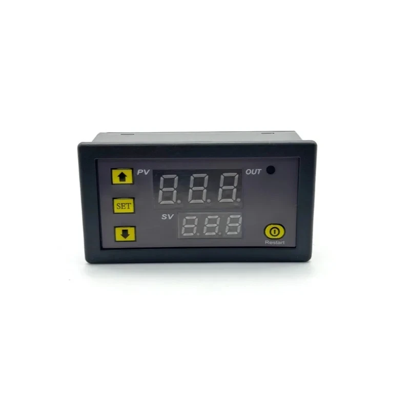 T3230 Microcomputer Dual-Display Time Relay Cycle Delay Timing Switch Offers 18 Combination Modes
