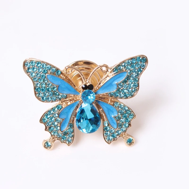 New color diamond butterfly pull handle color acrylic diamond butterfly pull handle for cabinet and wardrobe drawer handles