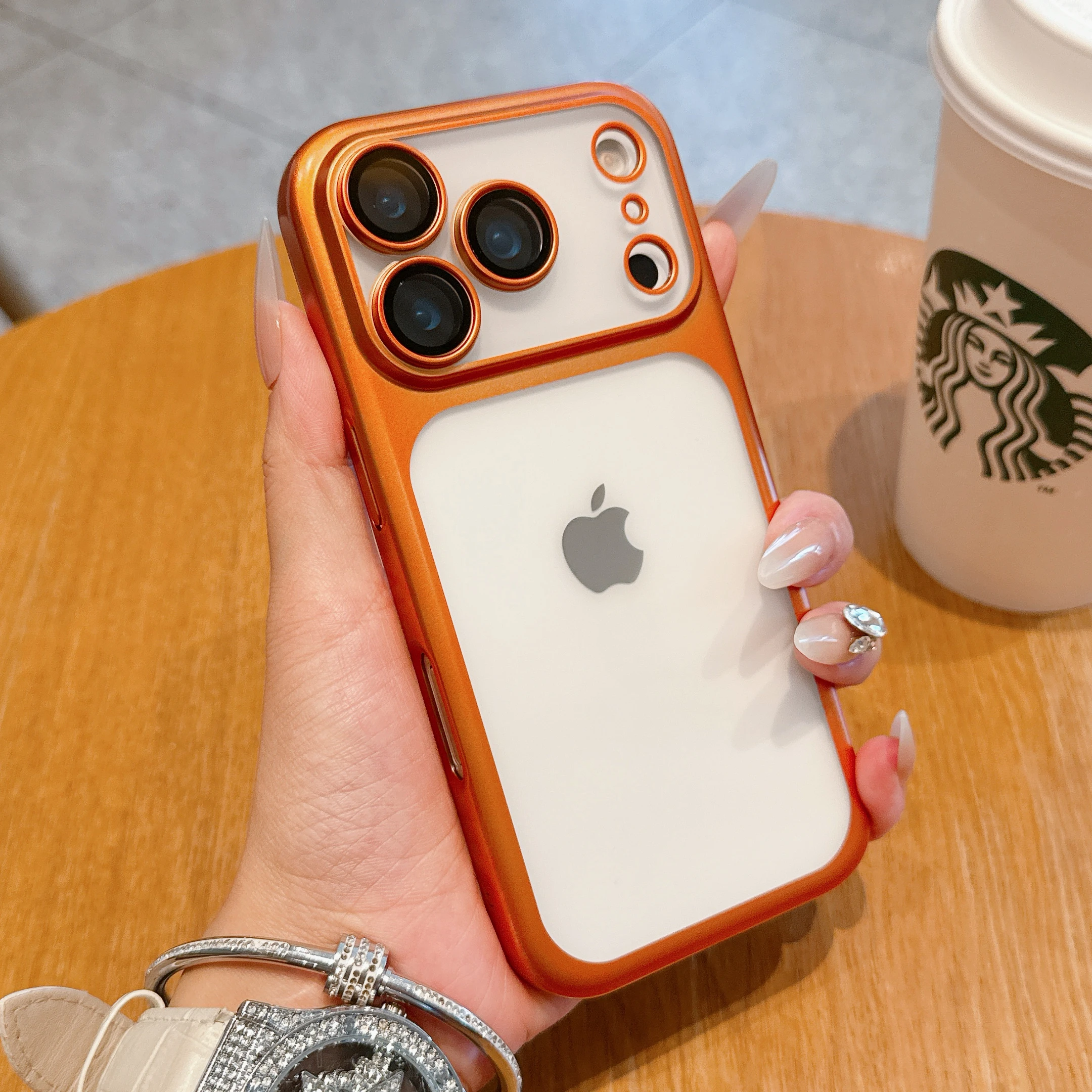 Matte Transparent Phone Case for iPhone 17 Pro Max – Just .59!