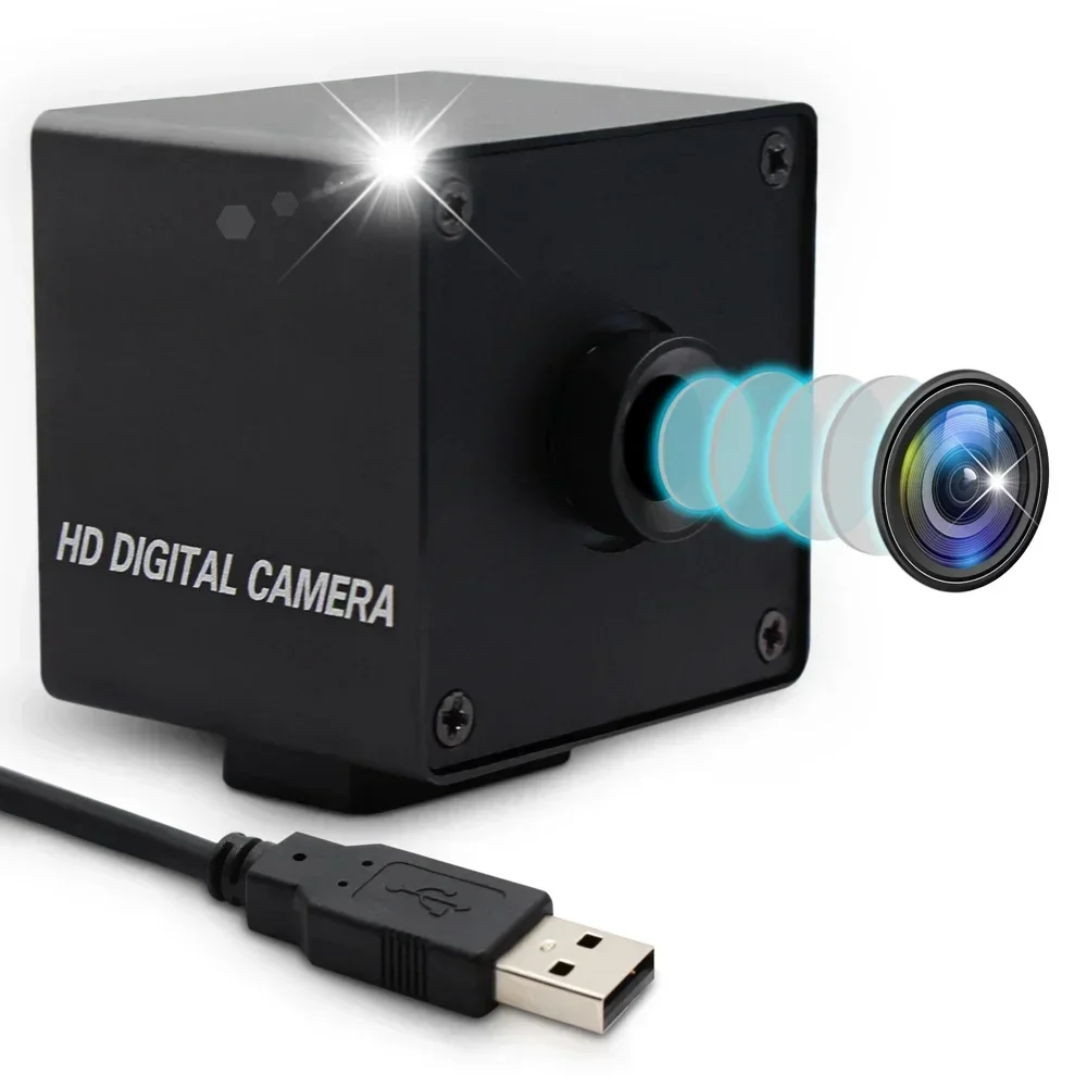 2025 NEW ELP A9 Camera 2MP Free Driver Full HD CMOS OV2710 30fps USB Camera Autofocus Webcam 1080P