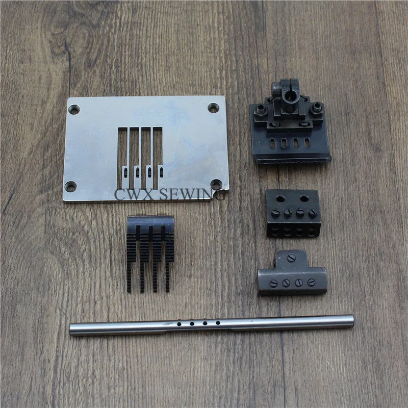 

Industrial Sewing Machine Accessories Senben Baihui Kansai 1404 Multi-Needle Machine Rubber Band, Needle Plate, Presser Foot, Ne