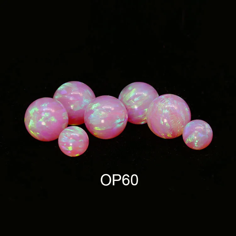Synthetic opal beads, round tube 3x5mm(2 colors, 20pcs for each color). 2mm ball(1 color, 50pcs)