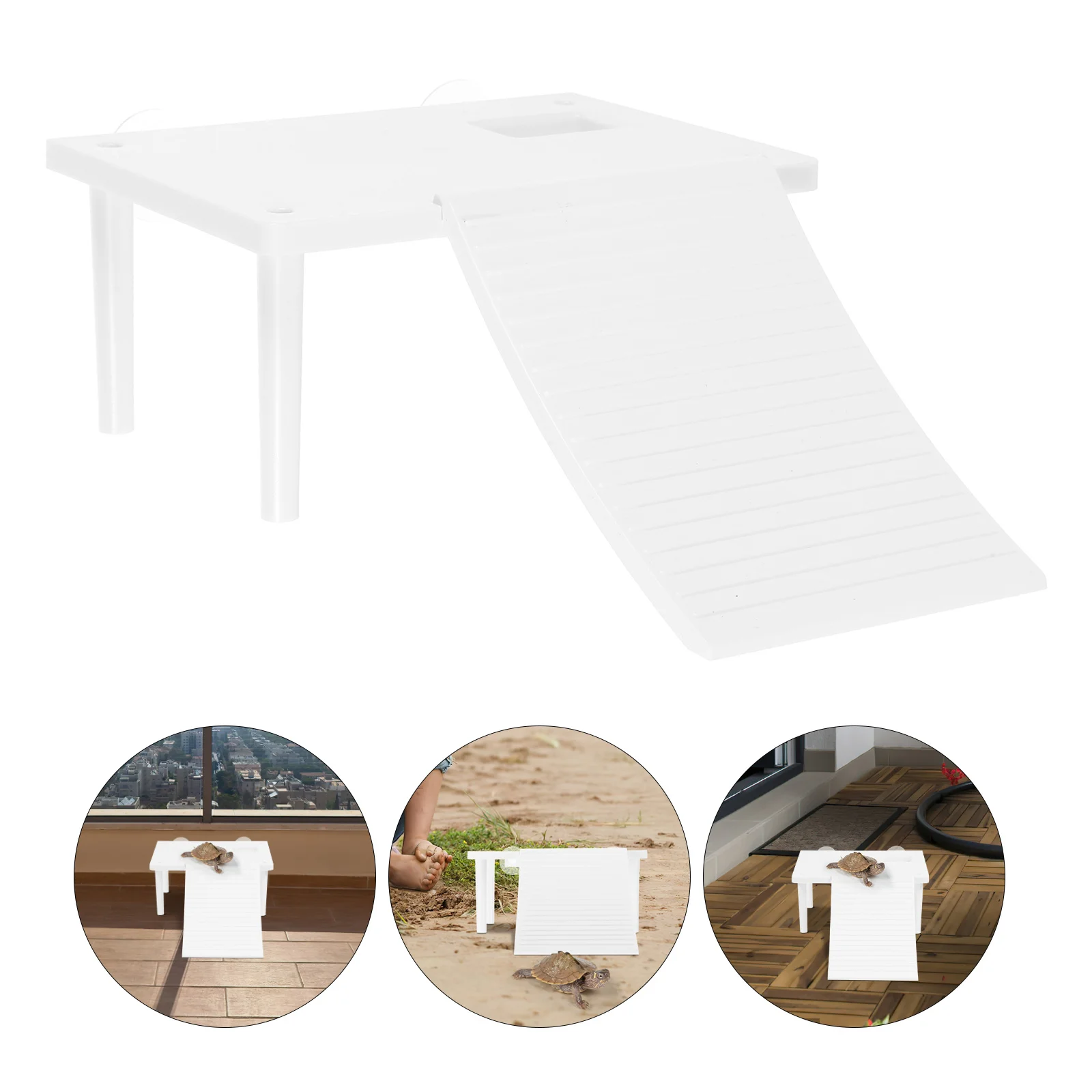 

Turtle Basking Platform Climbing Ramp Multifunctional Aquatic Terrarium Decor For Reptiles Frogs Habitat Dock Shelter Landscape