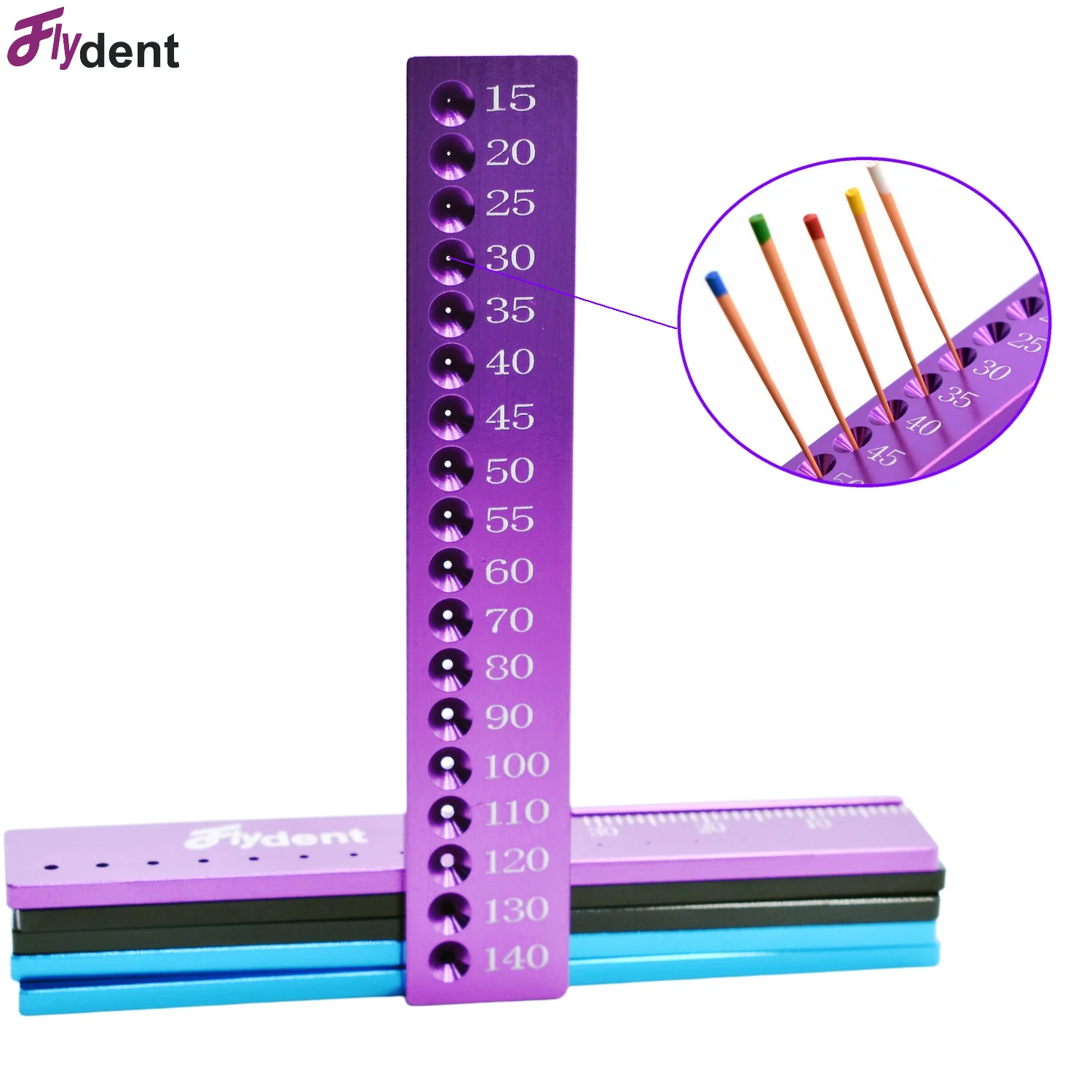 Dental Endo Ruler For Gutta Percha Point Measuring Scale Sterilized A Quality Dental Materials Dentist Tools