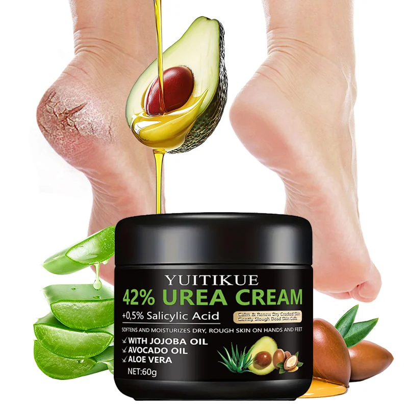 Intensive Foot Cream 60g - 42% Urea Formula for Extremely Dry Skin Softens Moisturizes Rough Areas on Hands & Feet