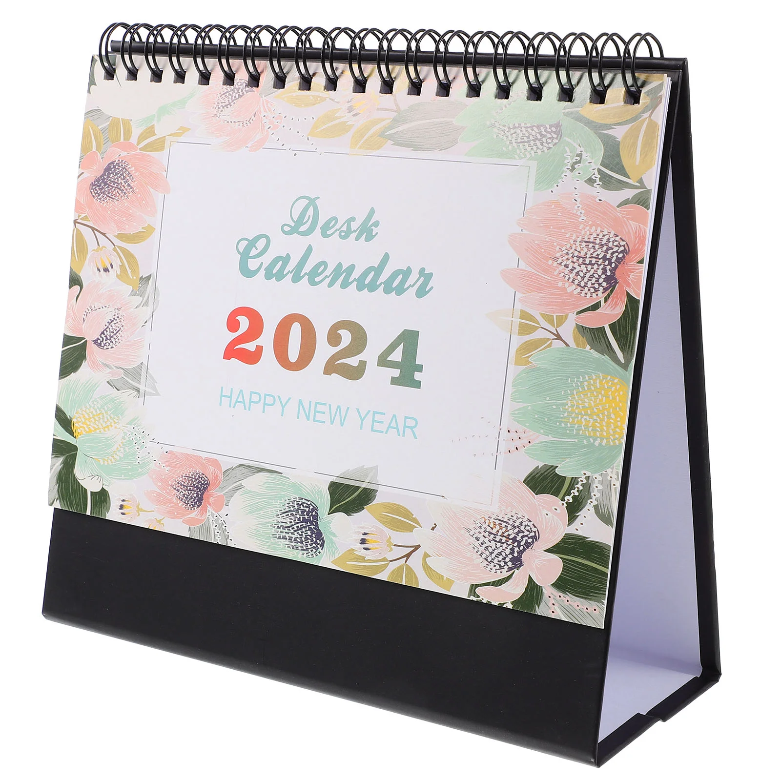 

2024 Desk Calendar Tabletop Flip Standing Large Feng Shui Wall Office Decor Note Decorative Calendars Mini