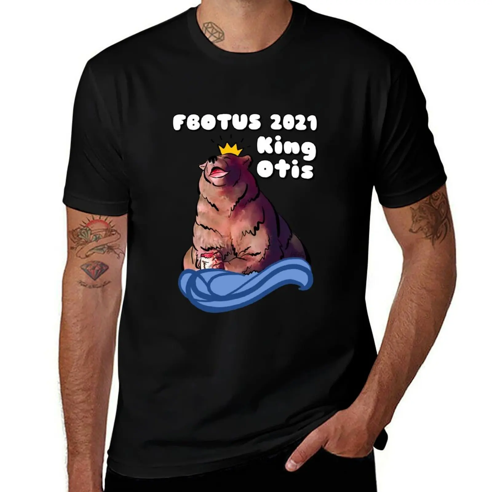 Otis: FBOTUS 2021 — King of Brooks River T-Shirt Festival Short Sleeve T-Shirt