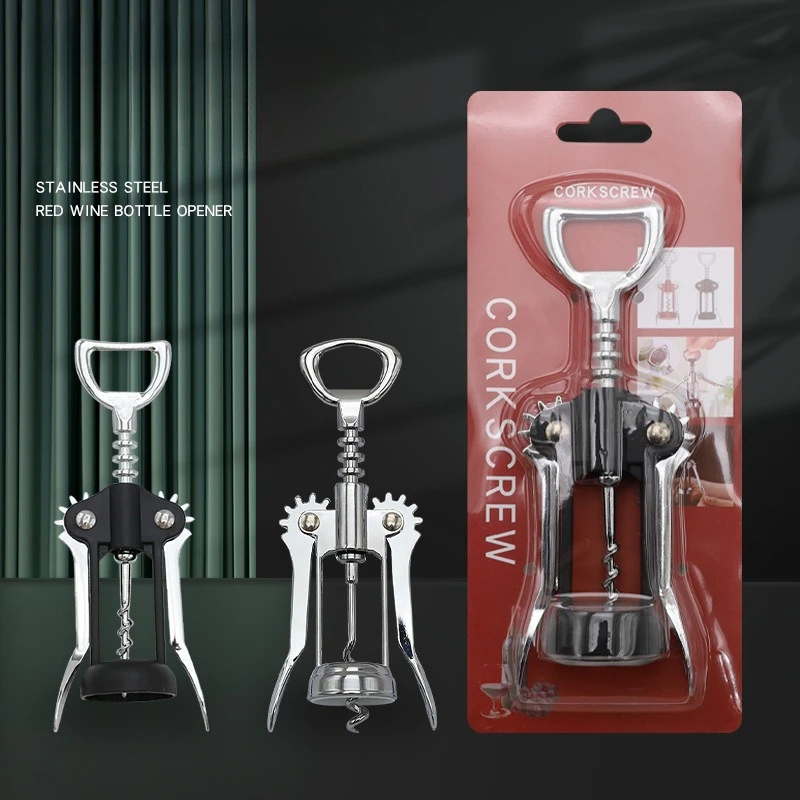 Wine Bottle Opener Beer Multifunctional Zinc Alloy Champagne Opening Stainless Steel Drill Bottle Opener Automatic Bottle Opener