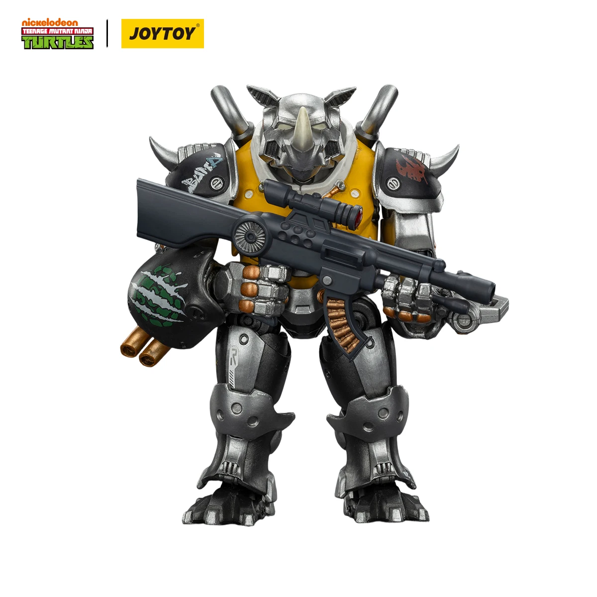 Figura de Ação JOYTOY 1/18 TMNT Tartarugas Ninja Super Bebop