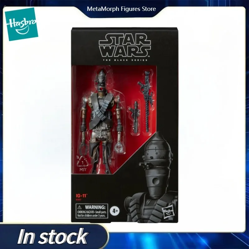 

Оригинальная аниме-фигурка Hasbro Star Wars The Black Series IG-11, коллекционная модель игрушки