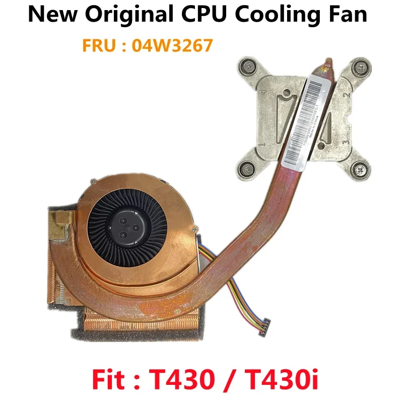 New Original CPU Cooler Cooling Fan Heatsink For Lenovo ThinkPad T430 T430i UMA Integrated Graphics 04X3787 04W3267 04W3268