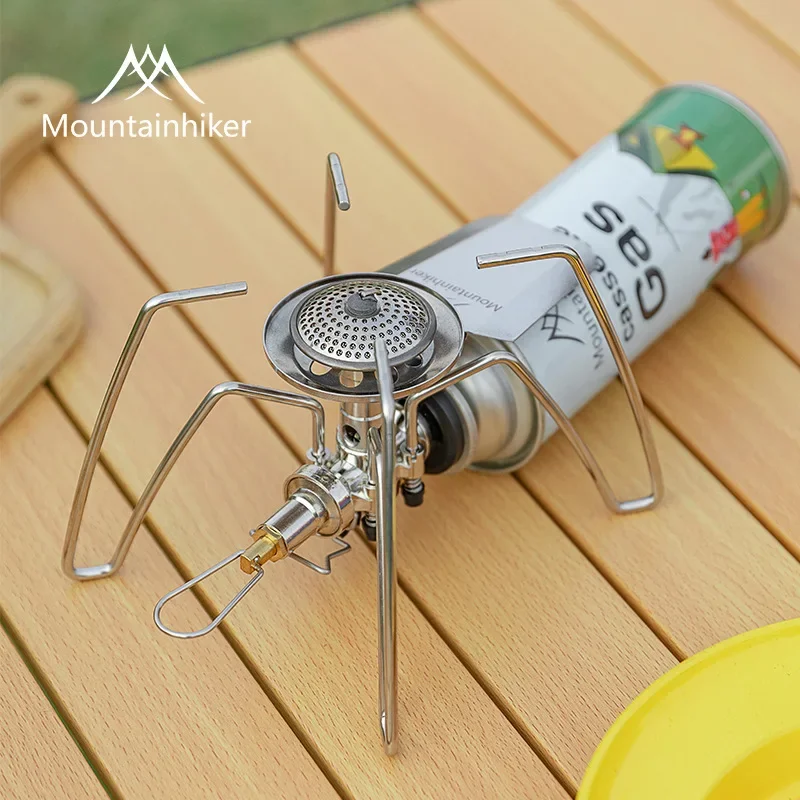 MOUNTAINHIKER Spider Stove Outdoor Folding Lightweight Portable Stainless Steel Stove Burner Tourist Picnic Hiking Survival Tool