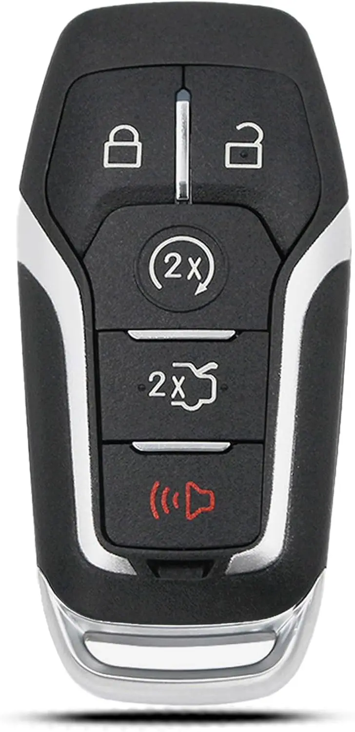 

Чехол для ключей, совместимый с Ford Mustang, Fusion, Explorer, F150, F250, F350, Lincoln Mkz, Mkx, Mkc (2014-2017), прочный защитный чехол для ключей