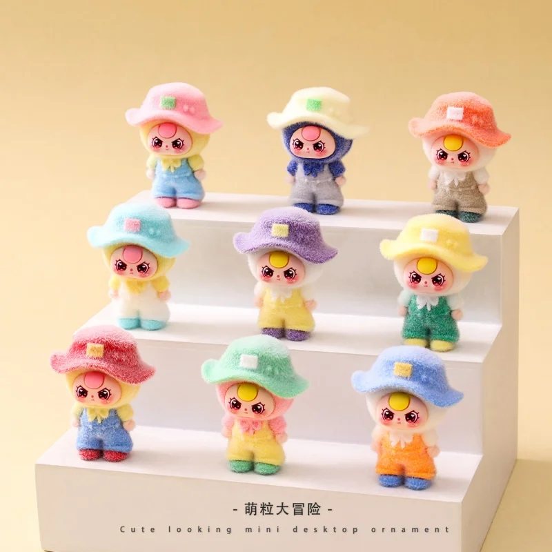 

New cartoon plush toy, cute trendy toy, blind box, small desktop decoration for the living room, blind bag gift