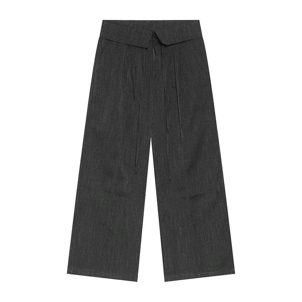 

Мужские широкие брюки-костюмные, регулируемые, синие, не требующие глажки, для бизнеса и повседневной носки, длинные, из смесовой хлопковой ткани, комфортная посадка