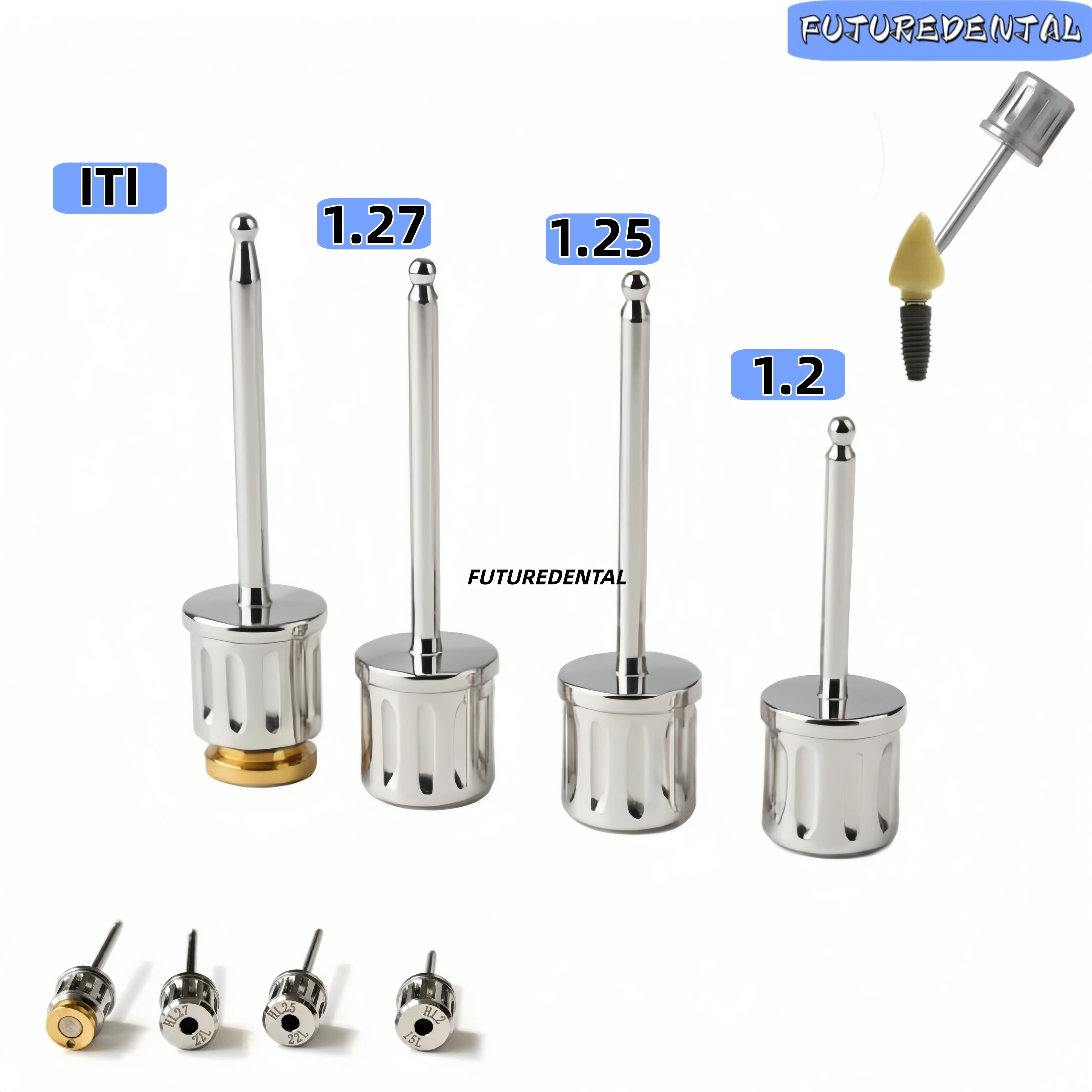 Dental Angled Screwdriver Angulated Screw Channel Driver Fits ITI Straumann Implant Angle Screw