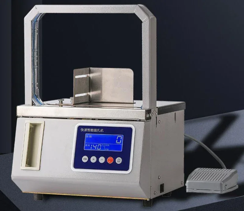 

Automatic OPP film Strapping machine OPP Intelligent Banding machine 22*17CM Electric Hot melt Bundling machine Tying machine