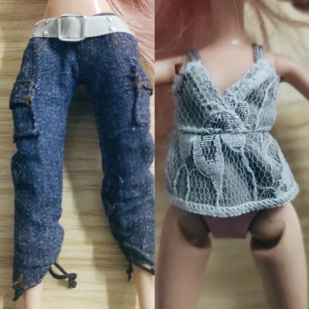 Quality Monstering High Doll for doll Dressing Soft Casual Wear Handmade Clothes Outfit Doll Clothing Girl Toys Set e2