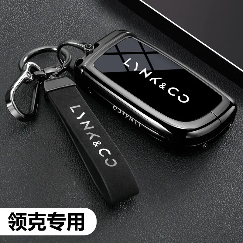 Suitable for Lynk&Co 900 keyset 2025men's high-end modification accessories automotive supplies metal shell buckle all inclusive