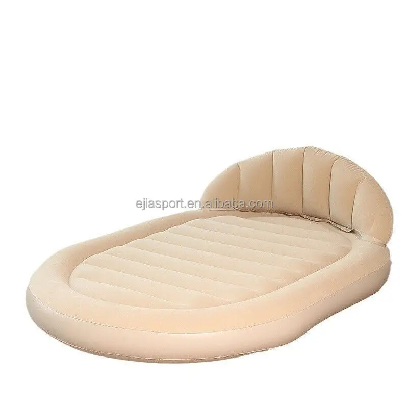 Outdoor/Indoor Inflatable Mattress With Pump Comfortable Air Mattress Sofa Bed