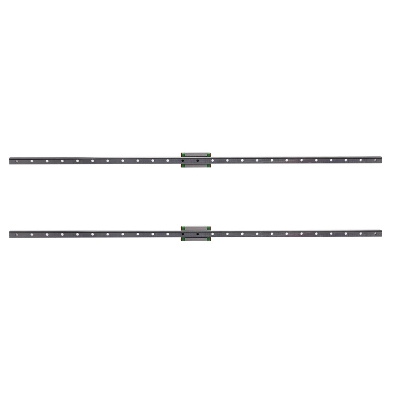 

2X, 9Mm Linear Guide Miniature Rail MGN9 500Mm Linear Rail And 1 Pcs MGN9H Miniature Rail Slider